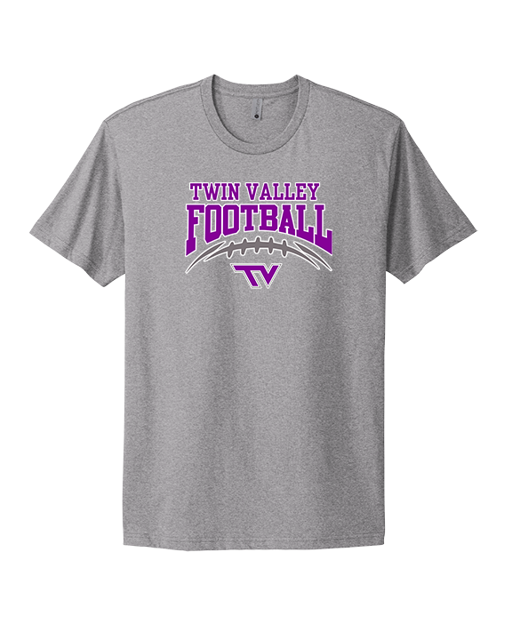 Twin Valley HS Football School Football - Mens Select Cotton T-Shirt