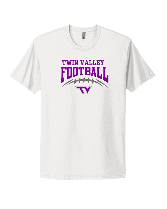 Twin Valley HS Football School Football - Mens Select Cotton T-Shirt