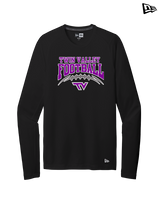 Twin Valley HS Football School Football - New Era Performance Long Sleeve