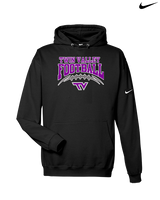 Twin Valley HS Football School Football - Nike Club Fleece Hoodie