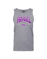 Twin Valley HS Football School Football - Tank Top