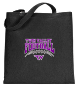 Twin Valley HS Football School Football - Tote