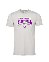 Twin Valley HS Football School Football - Tri-Blend Shirt