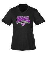 Twin Valley HS Football School Football - Womens Performance Shirt