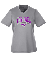 Twin Valley HS Football School Football - Womens Performance Shirt