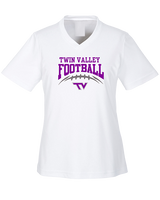 Twin Valley HS Football School Football - Womens Performance Shirt