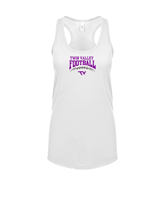 Twin Valley HS Football School Football - Womens Tank Top