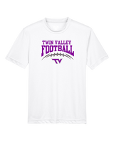 Twin Valley HS Football School Football - Youth Performance Shirt