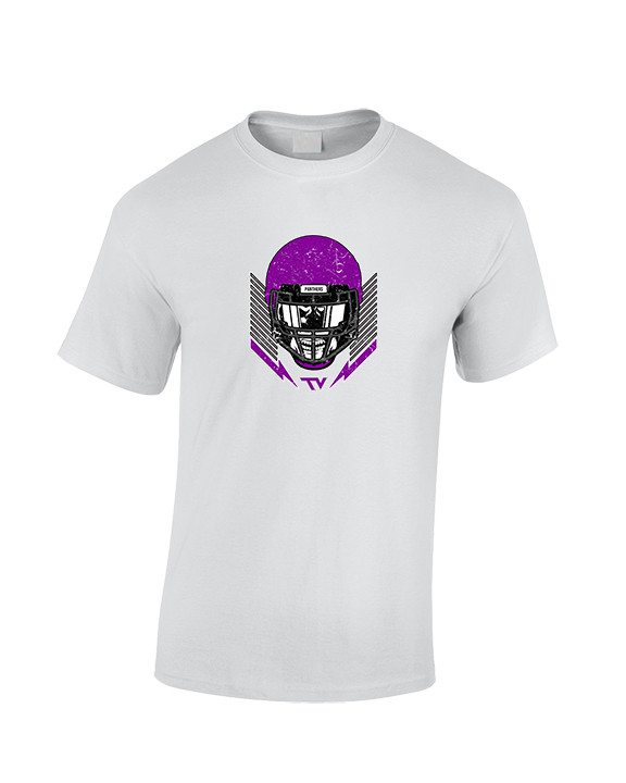 Twin Valley HS Football Skull Crusher - Cotton T-Shirt