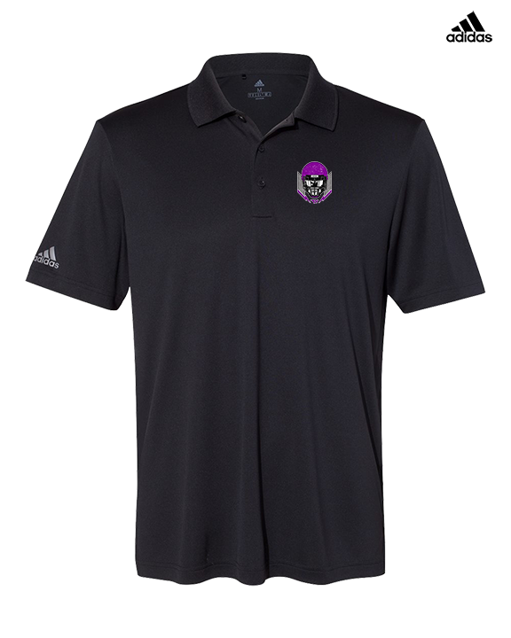 Twin Valley HS Football Skull Crusher - Mens Adidas Polo