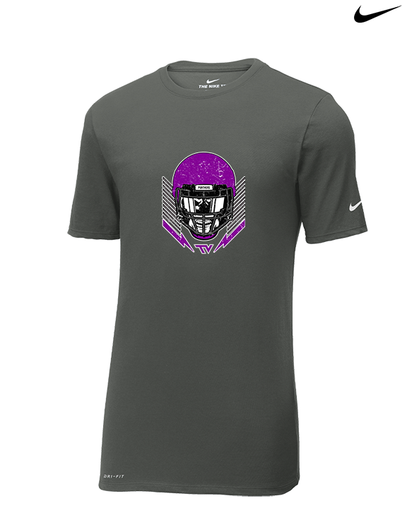 Twin Valley HS Football Skull Crusher - Mens Nike Cotton Poly Tee