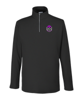 Twin Valley HS Football Skull Crusher - Mens Quarter Zip