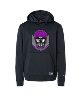 Twin Valley HS Football Skull Crusher - Oakley Performance Hoodie