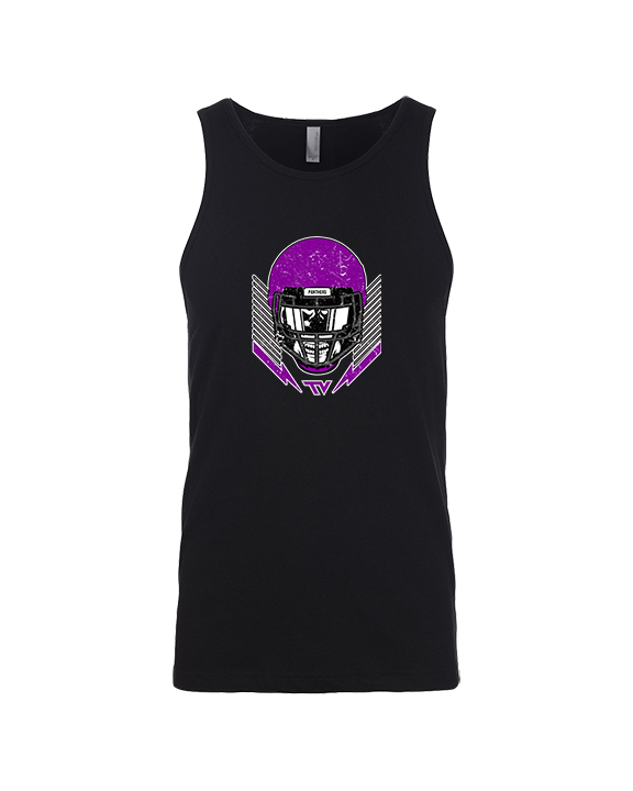 Twin Valley HS Football Skull Crusher - Tank Top
