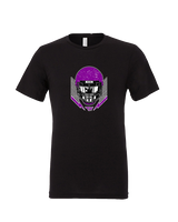 Twin Valley HS Football Skull Crusher - Tri-Blend Shirt