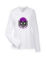 Twin Valley HS Football Skull Crusher - Womens Performance Longsleeve