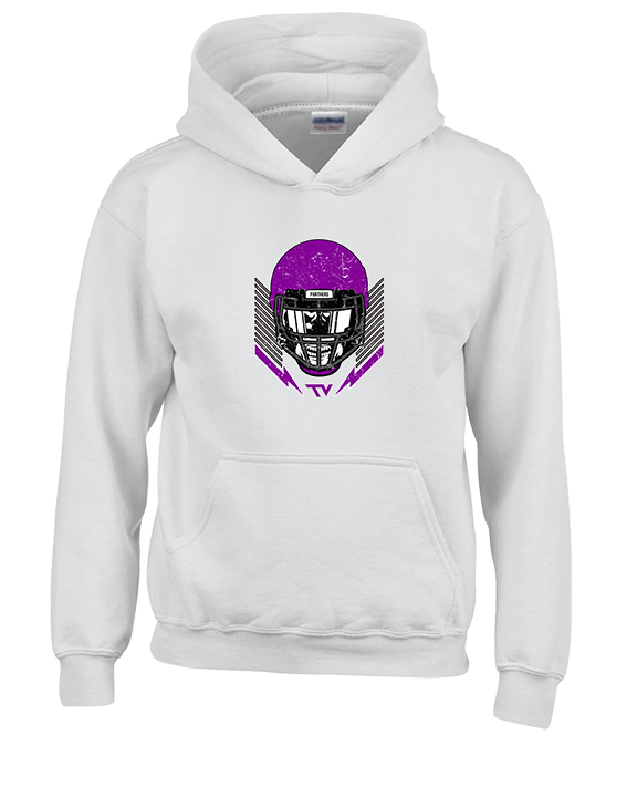 Twin Valley HS Football Skull Crusher - Youth Hoodie