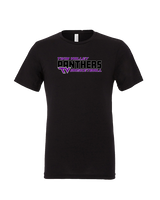 Twin Valley HS Girls Basketball Bold - Tri-Blend Shirt