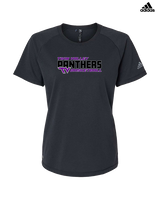 Twin Valley HS Girls Basketball Bold - Womens Adidas Performance Shirt