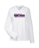Twin Valley HS Girls Basketball Bold - Womens Performance Longsleeve