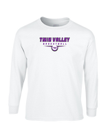 Twin Valley HS Girls Basketball Design - Cotton Longsleeve