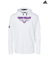 Twin Valley HS Girls Basketball Design - Mens Adidas Hoodie
