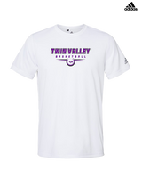 Twin Valley HS Girls Basketball Design - Mens Adidas Performance Shirt