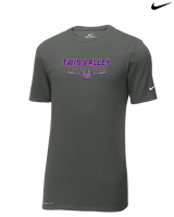Twin Valley HS Girls Basketball Design - Mens Nike Cotton Poly Tee