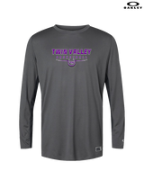 Twin Valley HS Girls Basketball Design - Mens Oakley Longsleeve