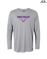 Twin Valley HS Girls Basketball Design - Mens Oakley Longsleeve