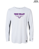 Twin Valley HS Girls Basketball Design - Mens Oakley Longsleeve