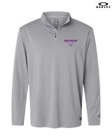 Twin Valley HS Girls Basketball Design - Mens Oakley Quarter Zip