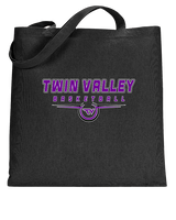 Twin Valley HS Girls Basketball Design - Tote