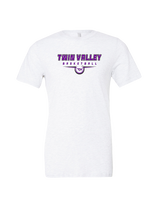 Twin Valley HS Girls Basketball Design - Tri-Blend Shirt
