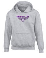 Twin Valley HS Girls Basketball Design - Unisex Hoodie