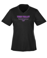 Twin Valley HS Girls Basketball Design - Womens Performance Shirt