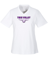 Twin Valley HS Girls Basketball Design - Womens Performance Shirt