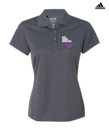 Twin Valley HS Girls Basketball Eat Sleep Breathe - Adidas Womens Polo