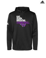Twin Valley HS Girls Basketball Eat Sleep Breathe - Mens Adidas Hoodie