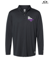 Twin Valley HS Girls Basketball Eat Sleep Breathe - Mens Oakley Quarter Zip