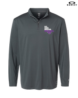 Twin Valley HS Girls Basketball Eat Sleep Breathe - Mens Oakley Quarter Zip