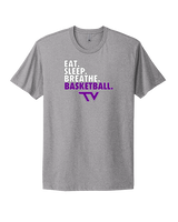 Twin Valley HS Girls Basketball Eat Sleep Breathe - Mens Select Cotton T-Shirt