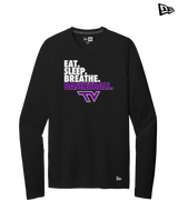 Twin Valley HS Girls Basketball Eat Sleep Breathe - New Era Performance Long Sleeve