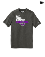 Twin Valley HS Girls Basketball Eat Sleep Breathe - New Era Performance Shirt
