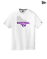 Twin Valley HS Girls Basketball Eat Sleep Breathe - New Era Performance Shirt