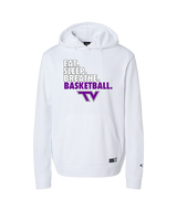 Twin Valley HS Girls Basketball Eat Sleep Breathe - Oakley Performance Hoodie