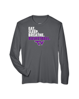 Twin Valley HS Girls Basketball Eat Sleep Breathe - Performance Longsleeve