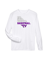 Twin Valley HS Girls Basketball Eat Sleep Breathe - Performance Longsleeve
