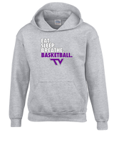 Twin Valley HS Girls Basketball Eat Sleep Breathe - Unisex Hoodie