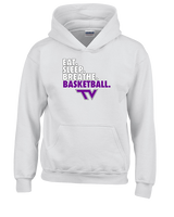 Twin Valley HS Girls Basketball Eat Sleep Breathe - Unisex Hoodie